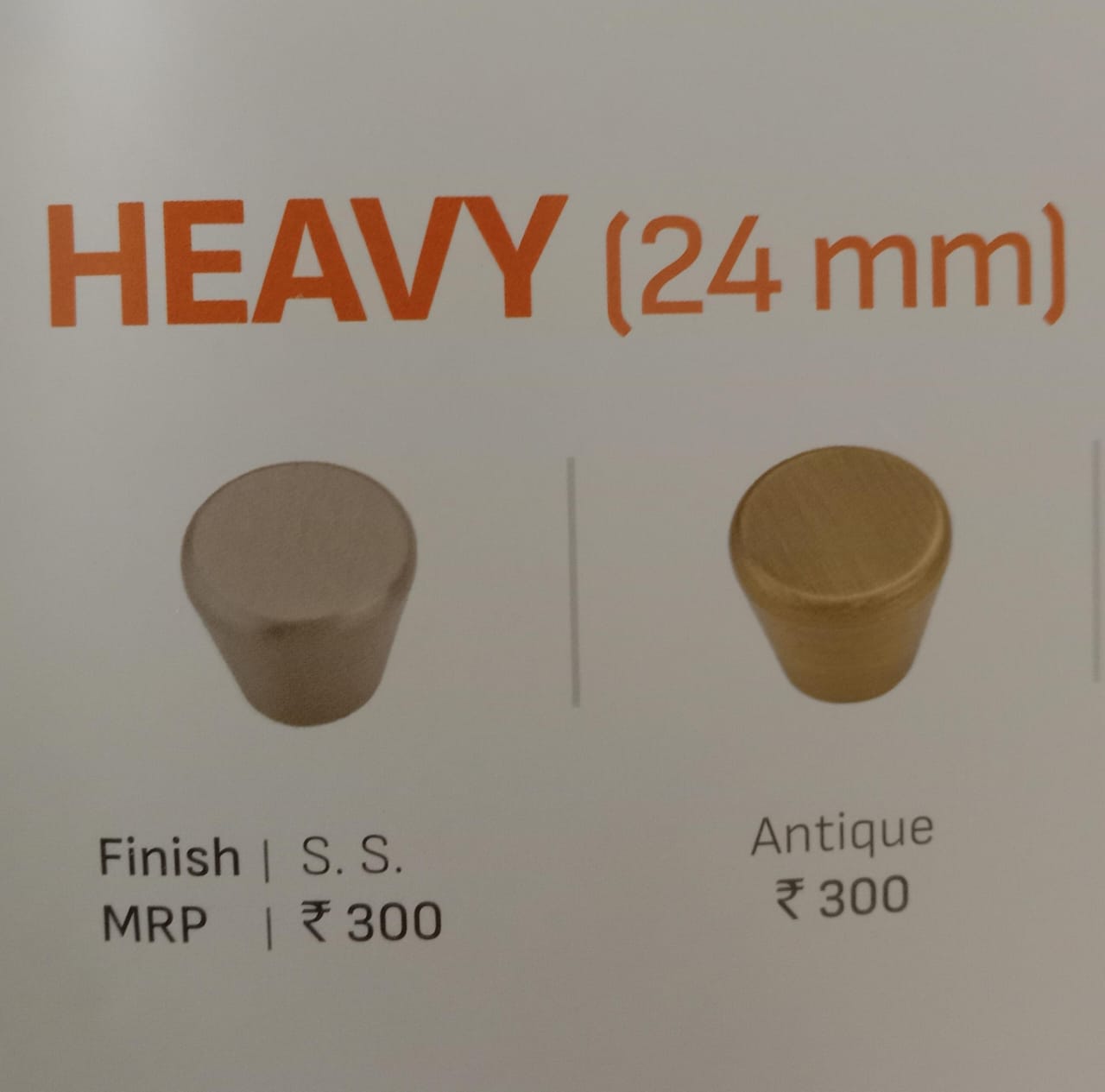 KBI HEAVY(24MM) KNOB